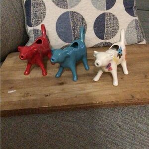 Pioneer woman cow creamer set